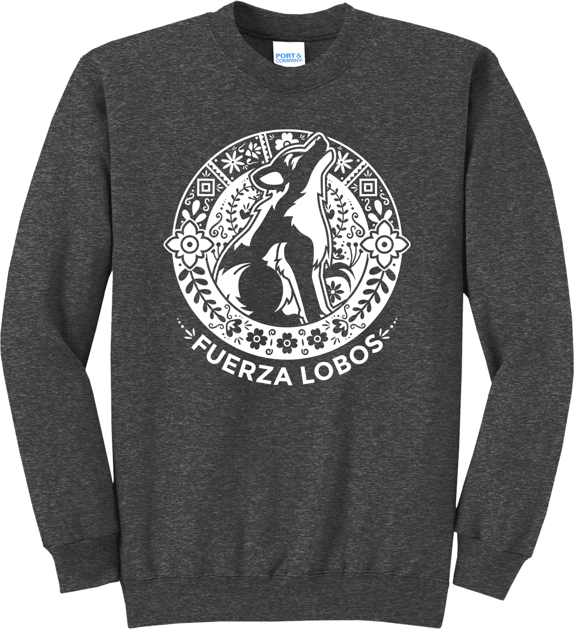 24-25 Fuerza PTO Lobos Circle Crewneck Sweatshirt