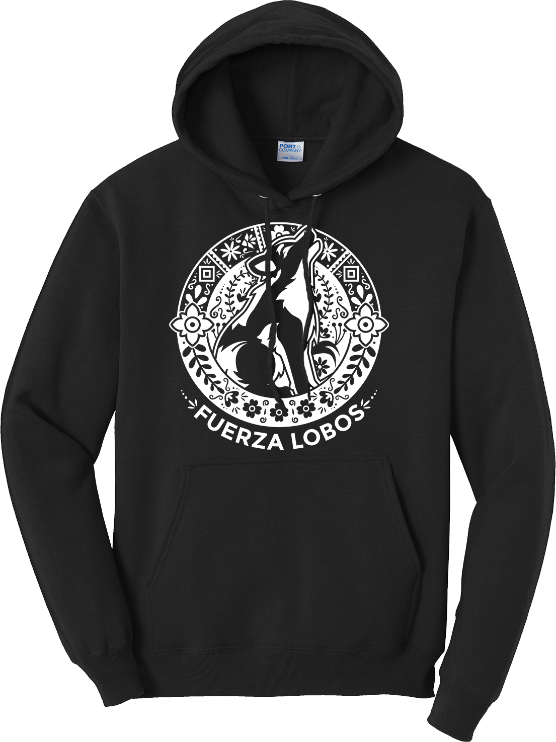 24-25 Fuerza PTO Lobos Circle Hoodie