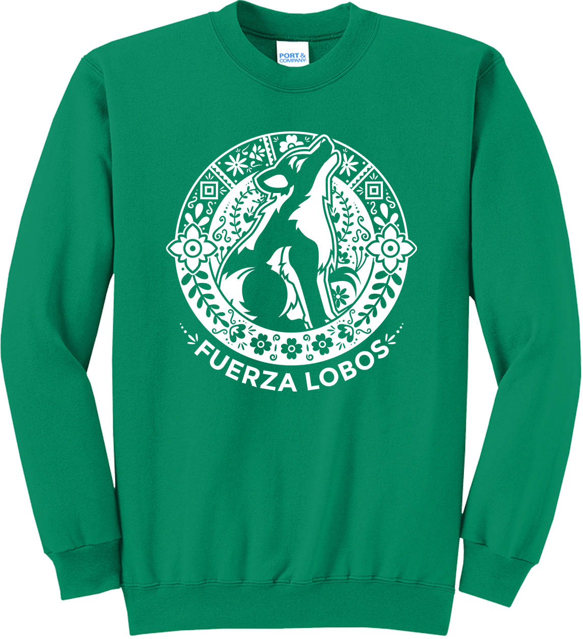 24-25 Fuerza PTO Lobos Circle Crewneck Sweatshirt